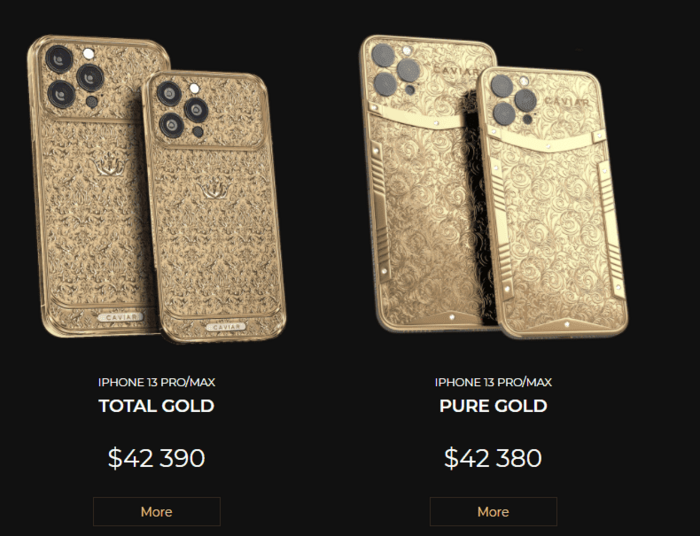 Ngắm chiếc iPhone 13 được làm bằng vàng nguyên chất, có giá lên tới cả tỷ đồng
