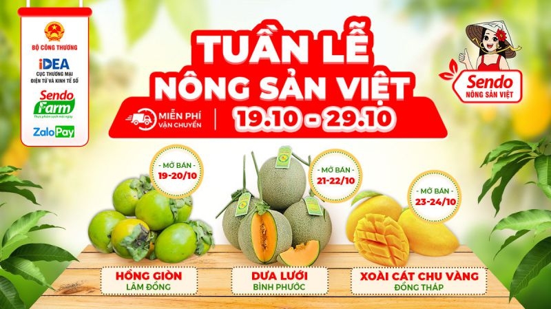 Bộ công thương: Hỗ trợ đẩy mạnh tiêu thụ trực tuyến hàng nông sản Việt sau dịch Covid-19
