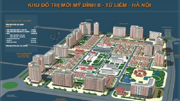 Tin nhanh bất động sản ngày 28/10: Điều chỉnh quy hoạch dự án Khu đô thị mới Mỹ Đình II sau 20 năm “đắp chiếu”