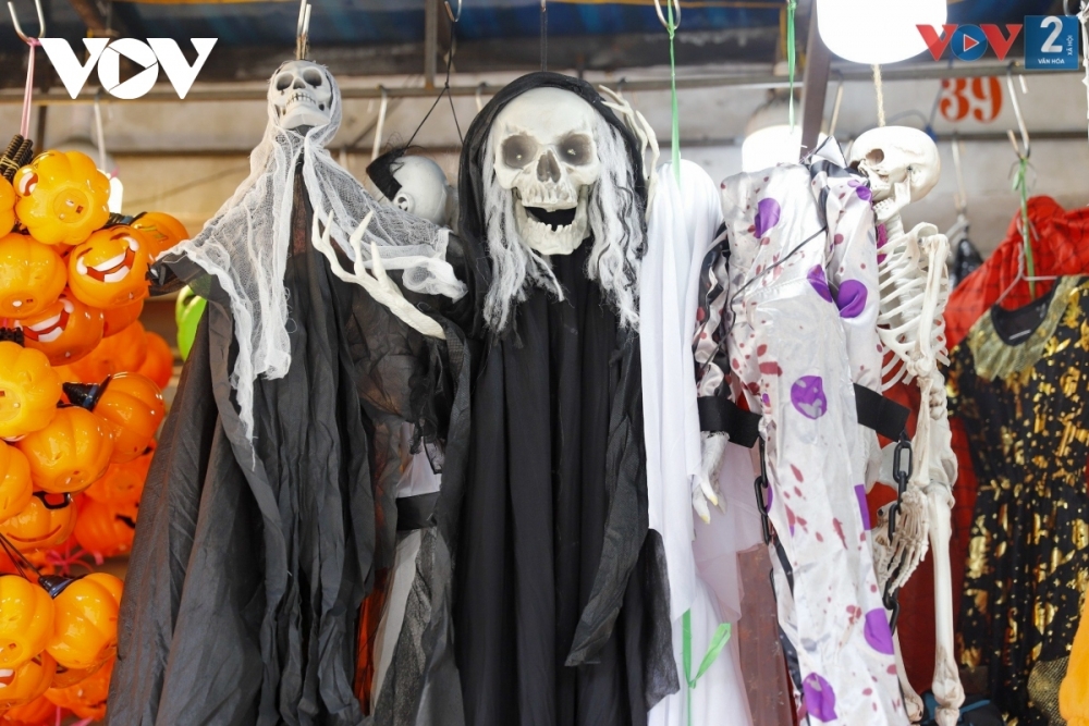 Phố Hàng Mã tưng bừng sắc màu Halloween Phố Hàng Mã tưng bừng sắc màu Halloween