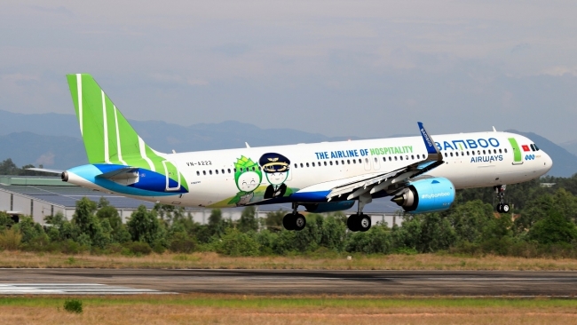 Bamboo Airways tiếp tục giữ “ngôi vương” bay đúng giờ trong 10 tháng năm 2021