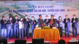 Tuyến đường sắt đô thị Cát Linh - Hà Đông chính thức đưa vào khai thác