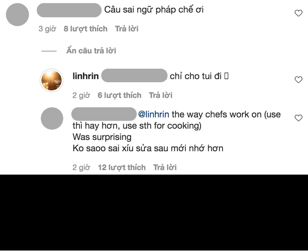 Bị netizen bắt lỗi tiếng Anh, Linh Rin đăng gì lên mạng?