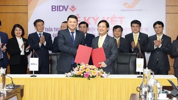 BIDV và Vietnam Post ký kết thỏa thuận hợp tác toàn diện tạo nhiều tiện ích cho khách hàng
