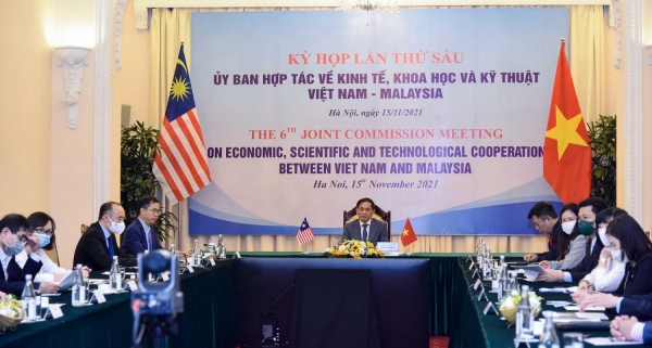 Kỳ họp lần thứ 6 Ủy ban hỗn hợp về hợp tác kinh tế, khoa học và kỹ thuật Việt Nam - Malaysia