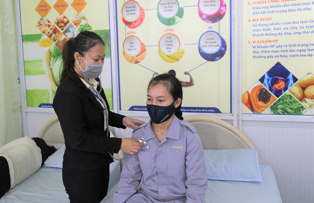 THACO Chu Lai tận tâm chăm sóc sức khỏe cho người lao động