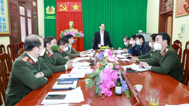 Ban Tuyên giáo Tỉnh ủy kiểm tra công tác tuyên giáo năm 2021 tại Công an tỉnh Bắc Giang