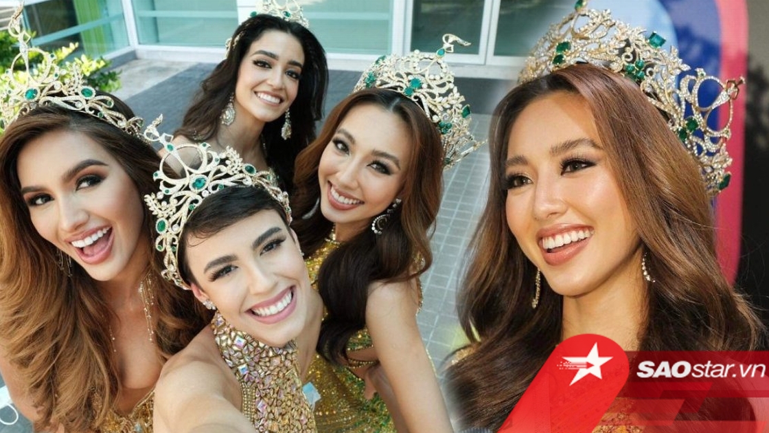 Thùy Tiên diện lại layout đêm chung kết trên truyền hình Thái Lan: Đẹp thế này bảo sao không đăng quang