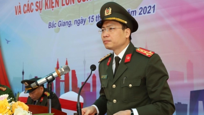 Công an tỉnh tổ chức Lễ ra quân Cao điểm tấn công, trấn áp tội phạm, bảo đảm ANTT Tết Nguyên Đán Nhâm Dần 2022