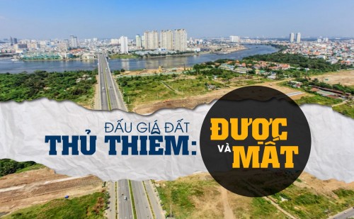 Đấu giá đất Thủ Thiêm: Được và mất!