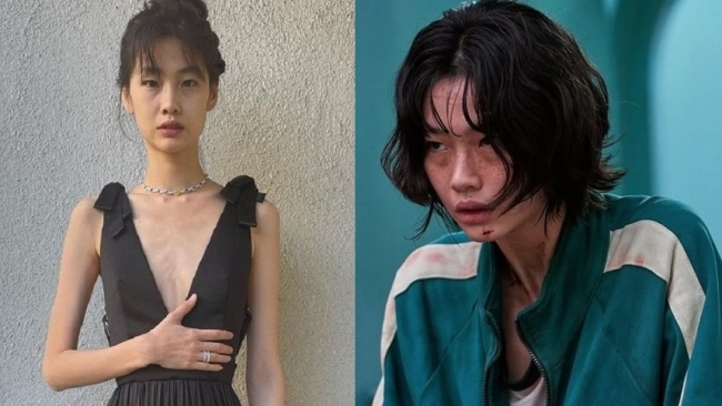 Sao Hàn ngày 20/12: Phát hoảng với thân hình "trơ xương" của nữ chính “Squid Game” Jung Ho Yeon