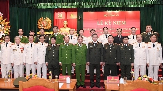 Bộ trưởng Tô Lâm dự Lễ kỷ niệm 70 năm Ngày truyền thống lực lượng điều tra Công an nhân dân