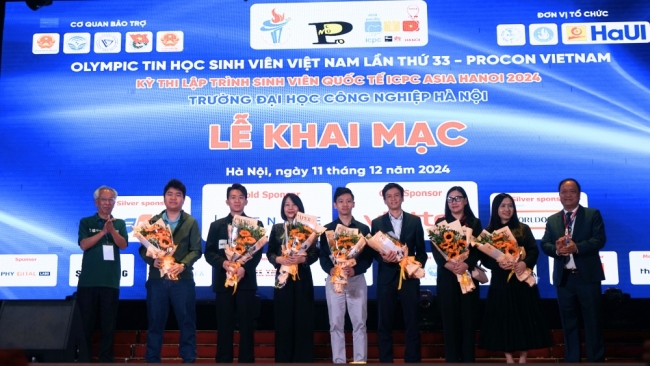 Olympic Tin học Sinh viên Việt Nam lần thứ 33 chính thức khai mạc