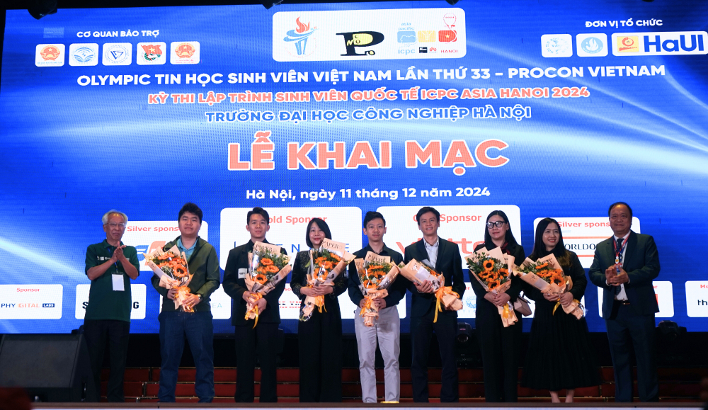 Olympic Tin học Sinh viên Việt Nam lần thứ 33 chính thức khai mạc