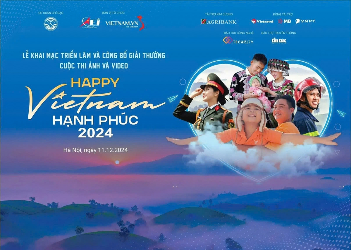 Cuộc thi ảnh và video “ Việt Nam Hạnh phúc - Happy Vietnam 2024”