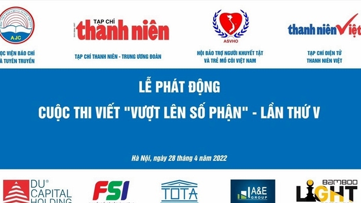 Phát động Cuộc thi viết “Vượt lên số phận” lần thứ V