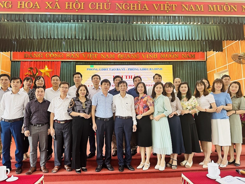 Hà Nội: Phòng GD&ĐT quận Ba Đình phối hợp nâng cao chất lượng môn Toán cấp THCS