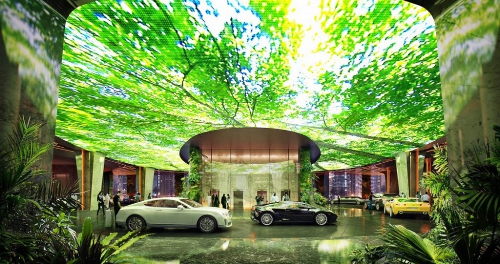 Dubai: Mang cả một khu rừng nhiệt đới vào khách sạn 
