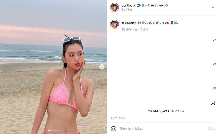 Rộ tin Hoa hậu Tiểu Vy đang hẹn hò với một nam diễn viên xứ Chùa Vàng?