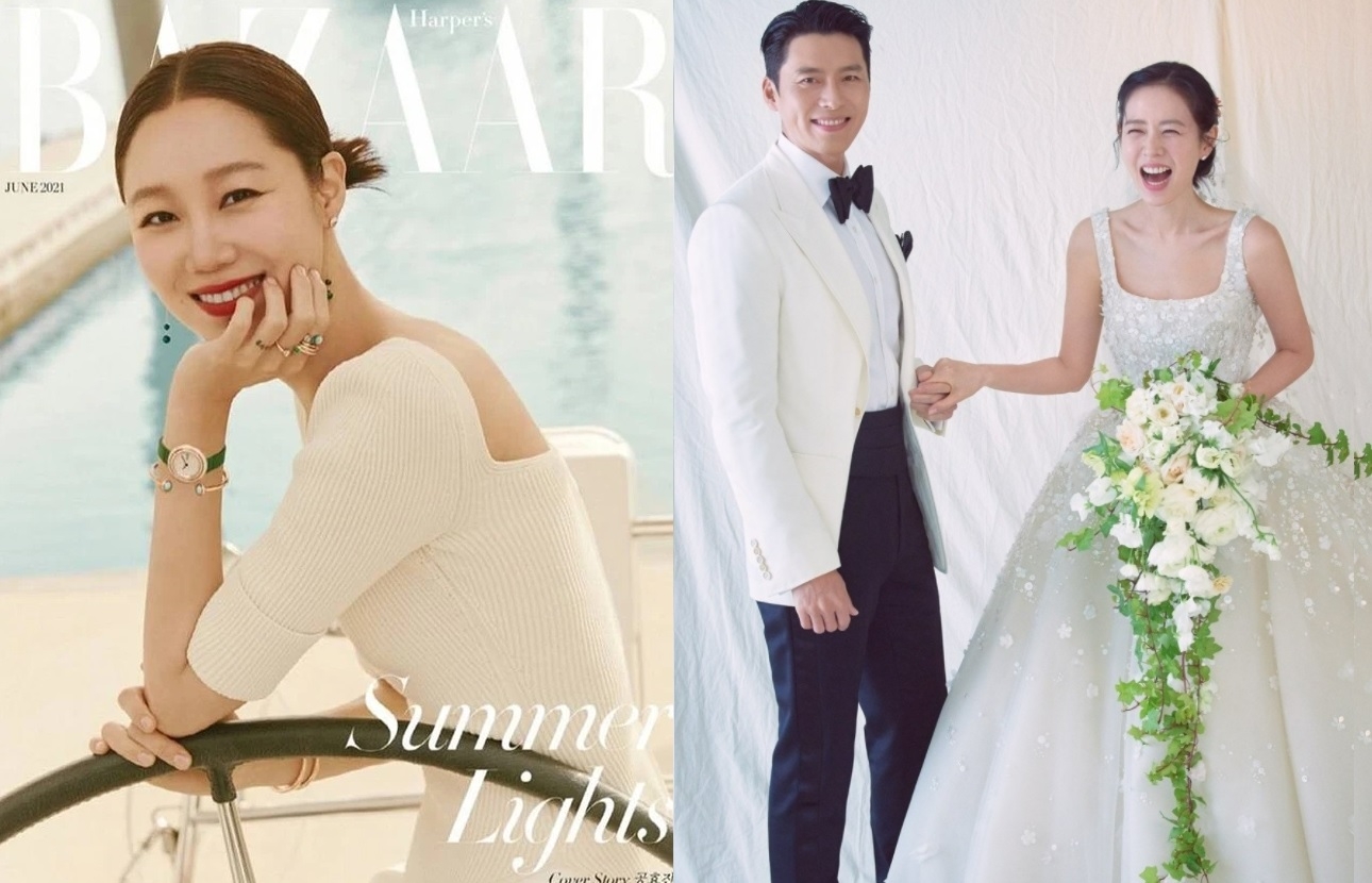 Sao Hàn ngày 1/4/2022: Gong Hyo Jin bắt trọn hoa cưới của Son Ye Jin