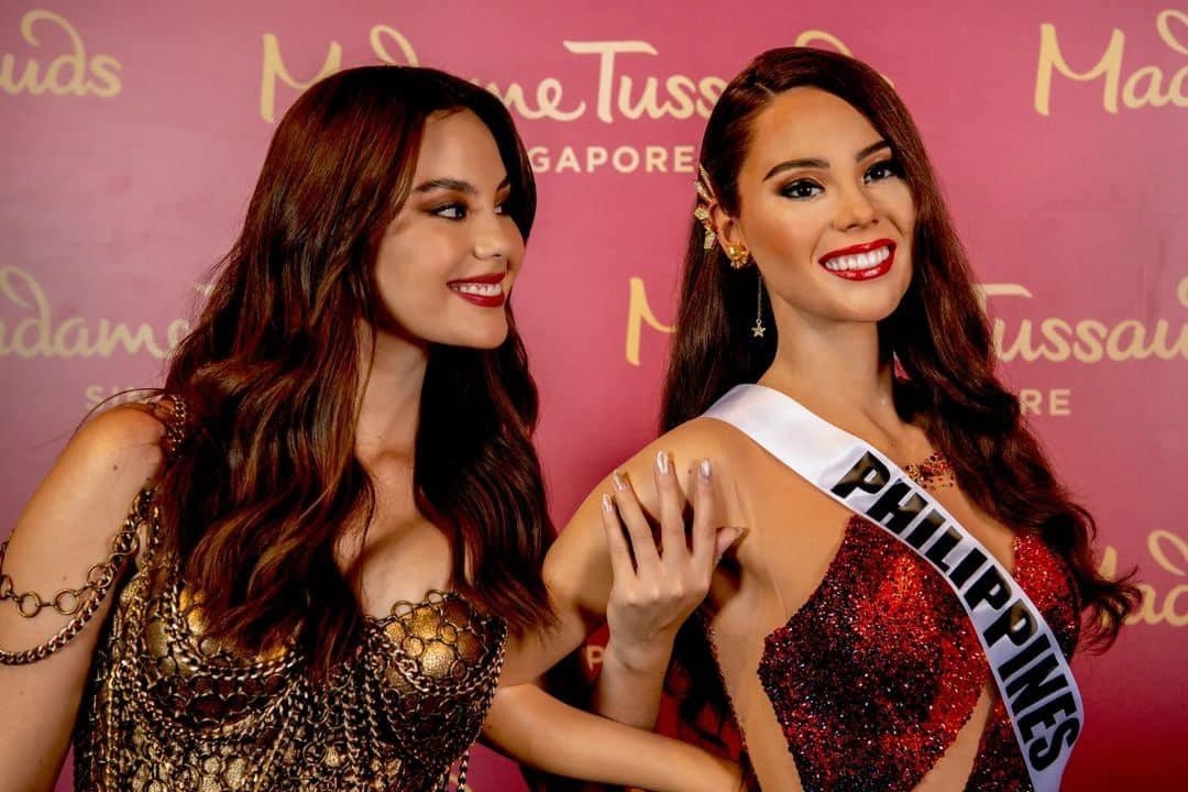 Ra mắt tượng sáp Miss Universe 2018 Catriona Gray tại Bảo tàng Madame Tussauds Singapore