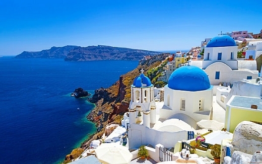 Đảo Santorini - thiên đường giữa cơn khủng hoảng ở Hy Lạp