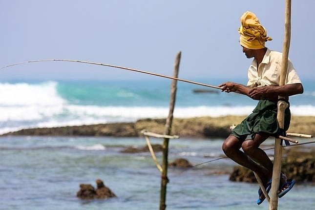 Nghệ thuật câu cá có một không hai của người dân miền đảo