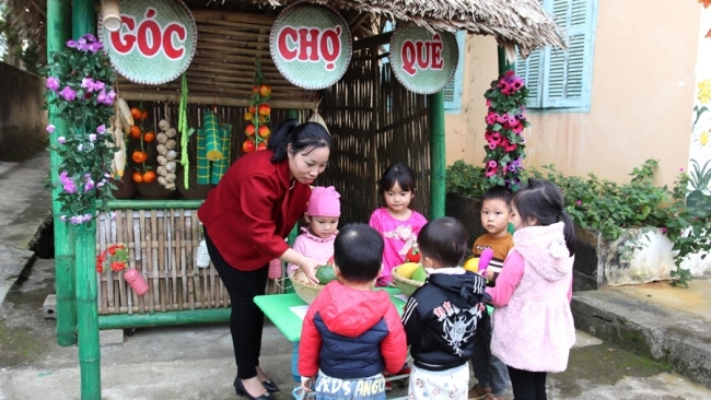 Hà Giang: Tăng cường tiếng Việt cho trẻ em dân tộc thiểu số